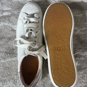 Ugg Women’s Milo Leather Trainer Sz 8.5